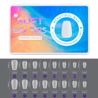 420pcs Uñas Postizas De Artesanía Press on En Mate Y Transparente Cubierta Completa Uñas Postizas Cuadradas Y De Alerza Cortas Para Extensión De Manicura - details 8