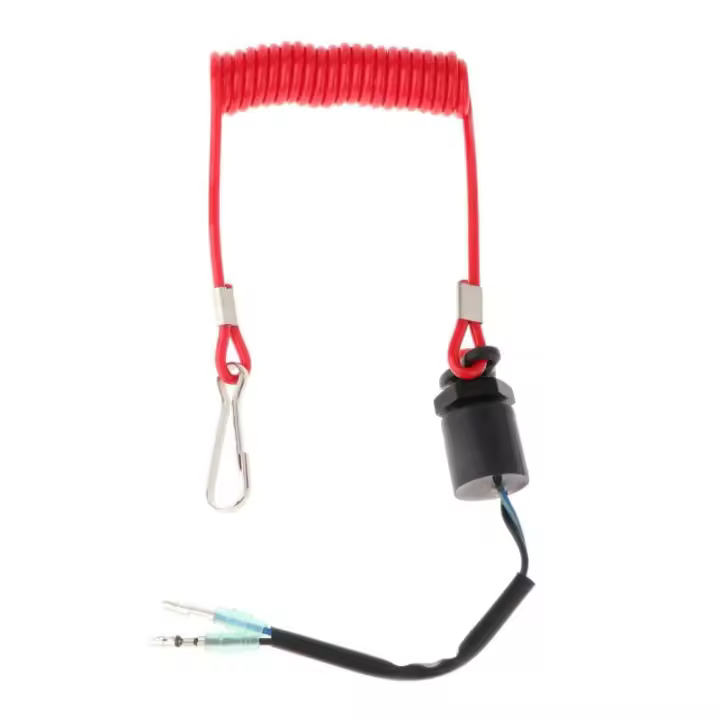 Interruptor De Motor Para Barco Suzuki DT DF 4HP-100HP Con Lanyard Paro De Emergencia Del Motor De Popa Accesorios Para Vehículos De Agua Personal - 1