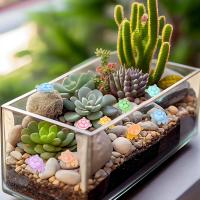 50/100 Pcs Encantadores Mini Tortugas Luminosas Para Decoración De Hogar Y Jardín Juguetes Para Niños Ornamentos Miniatura De Tortuga Que Brilla En La Oscuridad - details 3