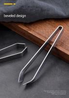 Aguja De Pescado Pinzas De Acero Inoxidable Retirador De Huesos De Pescado Herramientas De Cocina Para Mariscos Clip Puller Remover Tongs - details 3