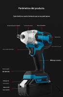 Llave de Impacto Inalámbrica Profesional - 500Nm de Torque, Batería Li-Ion1500AH - Ideal para Talleres Mecánicos y Reparación de Coches - details 7