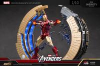 Figura De Acción Iron Man 1:10 ZD Toys Mark3 Tony Stark Armadura De Guerra 18cm Juguete De Colección Para Adolescentes Y Adultos - details 45