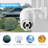 Cámara De Seguridad IP PTZ Ultra HD 4K 8MP Wifi H.265 Con Seguimiento Automático Zoom Digital 5x Detección De Movimiento AI Visión Nocturna Color - details 10