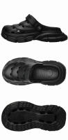 Zapatillas Perforadas Para Hombre Para Uso Outdoor Verano Suela Gruesa Antideslizante Deporte Sandalias Cómodas Para La Playa - details 7