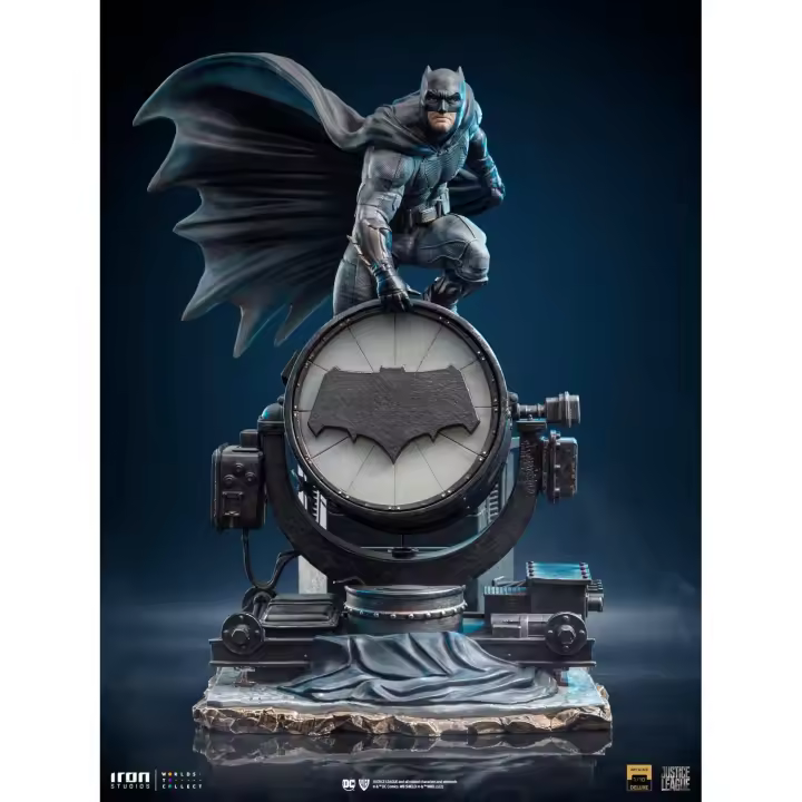 Figura art scale dc comics la liga de la justicia batman en batseñal - 1