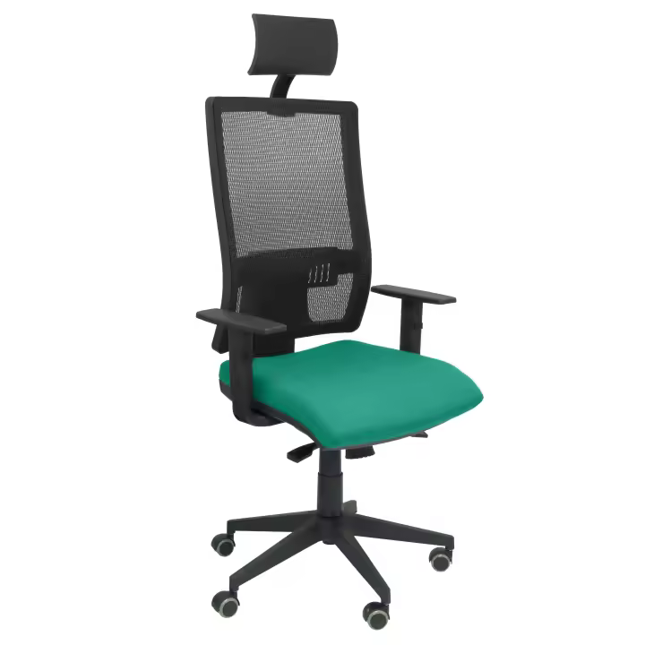 Silla de Oficina Ergonómica Piqueras Y Crespo Bali Verde Esmeralda - 1