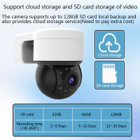 Cámara De Seguridad Tuya 4MP WiFi Exterior Visión Nocturna En Color Pantalla Para Bebé Vigilancia Inalámbrica Impermeable Con Monitor De Bebé - details 11