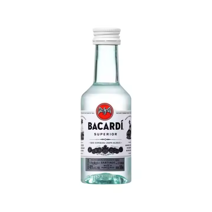 Miniatura Ron Bacardi 5cl - 1