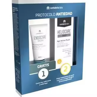 Heliocare Pack Age Active Fluid Spf50 50Ml + Endocare Cellage Firming Cream 15Ml - 1
