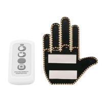 Luz De Señal De Mano Para Coche LED Con Control Remoto Luz Divertida Para Ventana Interior De Coche Decorativa Y Funcional - details 0