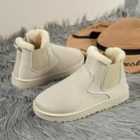 Botas De Nieve Para Mujer Con Forro De Peluche Cálidas Y Cómodas Botas De Tobillo Invierno Talla Grande Zapatos De Algodón Fashion - details 7