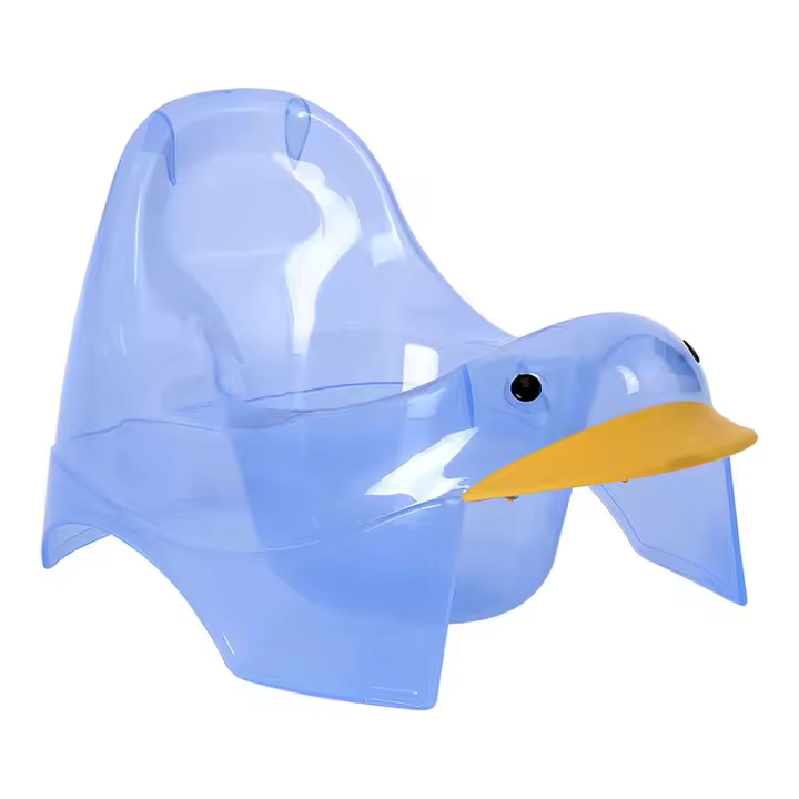 FORMYBABY - SILLA ORINAL INFANTIL TRANSPARENTE DUCK FOR MY BABY (COLORES SURTIDOS) - Silla Orinal Infantil Cómoda y Segura - Silla Orinal Infantil Diseñada para Niños - Silla Orinal Infantil Resistente - Silla Orinal Infantil con Diseños Divertidos - 1