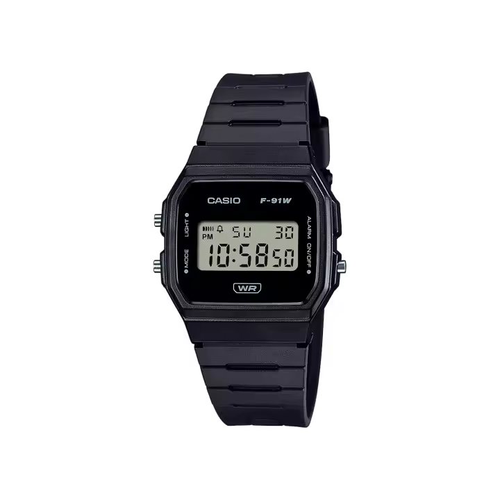 Casio Reloj F-91WB-1AEF , para Mujer, Hombre, Unisex - 1