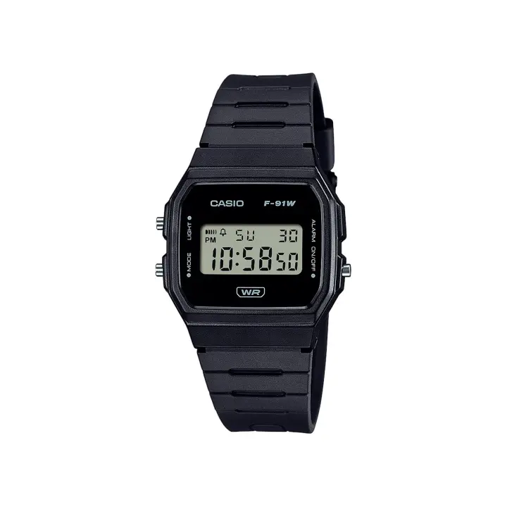 Casio Reloj F-91WB-1AEF , para Mujer, Hombre, Unisex - 1