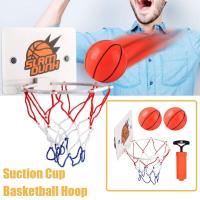 Anillo De Baloncesto Interior Para Niños Y Niñas Con 2 Bolas Juguetes Deportivos Tablero De Retroiluminación Para Puerta Y Habitación Con Ventosas - details 0
