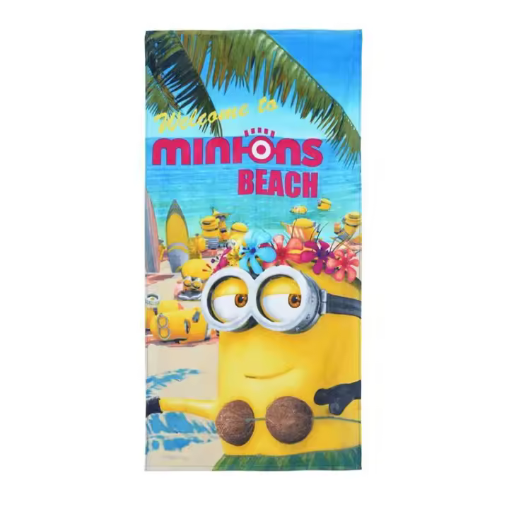 Bimba Pimba Minions - Toalla Modelo 3 70x140cm 100% Algodón - 1