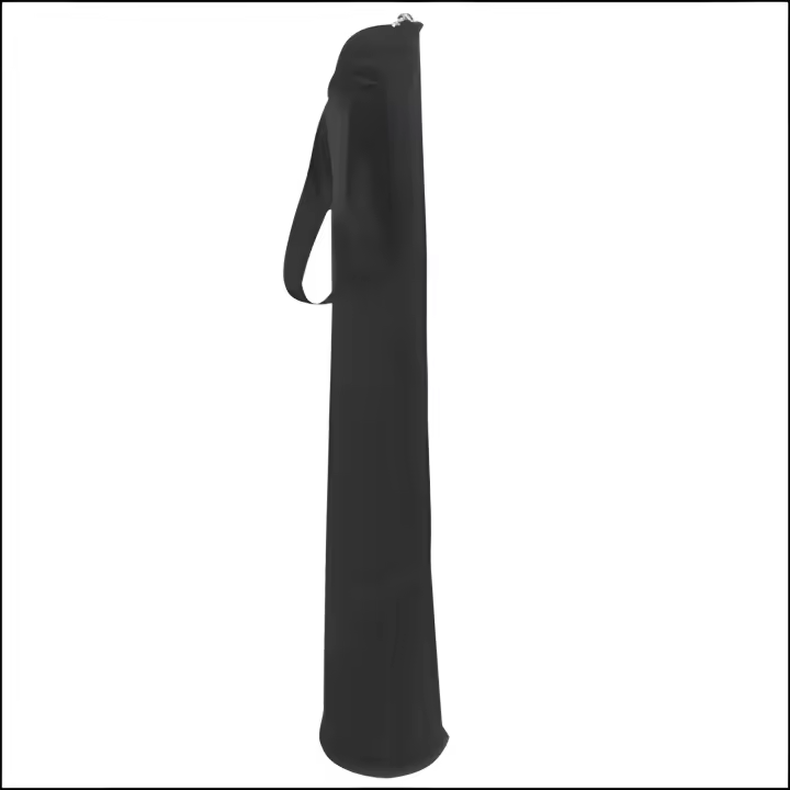 funda flauta gallega punteiro o rociera acoolchado 10 mm.ref.80g (42x6,5cm.) negro - 1