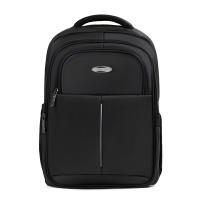 DreamTravel Mochila Minimalista Gran Capacidad 30L - Diseño Sencillo para Oficina/Universidad, Compartimentos Organizados + Bolsillo Portátil 15" | Ligera y Resistente en Color Negro/Azul marino - details 2