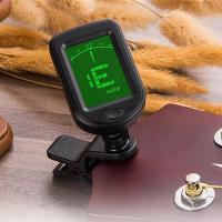 Afinador Digital Cromático T-02 Afinador De Guitarra Clip-on Tamaño Mini Para Acústica Ukulele Violín Con Pantalla LCD - details 2