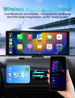 Reproductor Multimedia De Coche Universal 10.26" Con Pantalla Wireless Carplay Android Auto Bluetooth AUX USB Espejo Radio - details 9