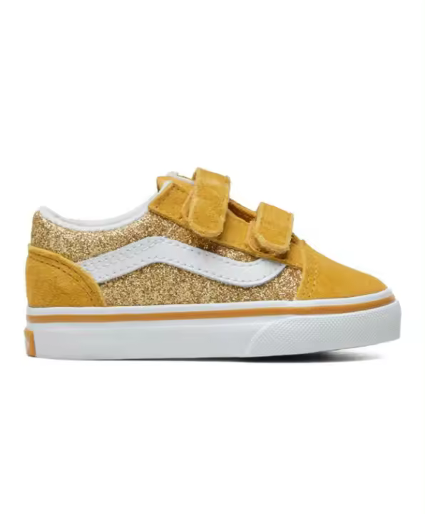 Zapatillas Vans Old Skool V para niño en color amarillo - 1