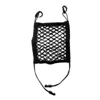 Bolsa De Almacenamiento Para Casco De Motocicleta Con Red De Equipaje Y Gancho Para Bicicleta Y Scooter Material De Malla - details 15