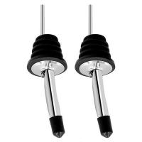 Tapa De Vino De Acero Inoxidable Con Desbordamiento Para Licor Y Alcohol Dispensador De Botella Accesorios De Vino Con Cierre - details 33