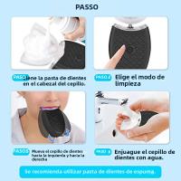 Cepillo De Dientes Eléctrico Portátil De Viaje De Alta Calidad Impermeable En Forma De U Para Adultos Y Niños Con Cepillo De Silicona De Alimentos - details 5