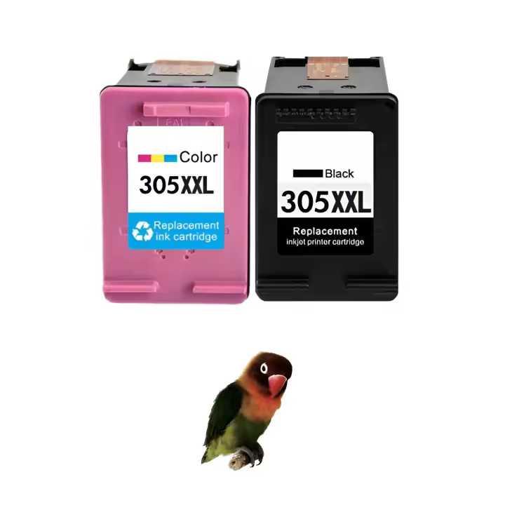 Pack 2 Cartuchos Compatibles HP 305XL Deskjet 2700-2730-4100-4134 HP ENVY 6020-6022-6030-6032-6420-6422-6430-6432 18ml - 1