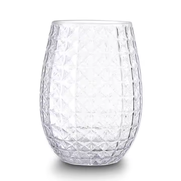 Vajilla De Plástico Para Vino Whiskey Cócteles Y Jugos - Indestructible Reutilizable Y Reciclable Para Fiestas En Piscina Y Picnics Al Aire Libre - 1