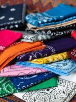 HOGARISIMO PACK 4 Pañuelo Bandana 100% Algodón cuadrado con dibujo ,Pañuelo para el Cuello, Cabeza, Muñeca ,Pañuelo Bandana 100% Algodón – Diseño Exclusivo - details 2