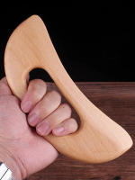 Rodillo De Masaje De Madera Gua Sha Tablero De Masaje Para Cuerpo Herramienta De Terapia Relajante Para Pies Rostro Hombros Cuello Y Manos - details 1