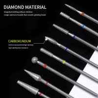Brocas De Diamante Para Uñas Herramienta De Pulido De Manicura Y Pedicura Limpiador De Cutículas Para Taladro Eléctrico Uso En Salón O Hogar - details 8