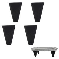 Rack De Asado 3 Capas En Acero Inoxidable Almacenable Soporte Para Carne Fácil De Limpiar Con Base De Silicona Accesorios De Cocina - details 9