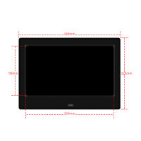 Marco De Fotos Digital HD LED De 7 Pulgadas Con Reloj Calendario Reproductor De Vídeo Soporta USB/MMC/SD/MS Incluye Control Remoto Regalo Para Amigos - details 15