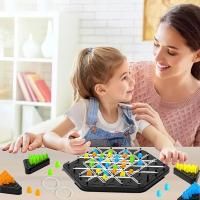 Nuevo Juego De Mesa De Geometría Con Cadena Triangular Juguetes De Entrenamiento Y Pensamiento Regalo Para Familia Y Amigos - details 1