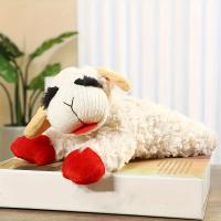 Juguete De Peluche Suave Y Duradero Para Masticar De Oveja Y Alpaca Para Perros Medianos Juguetes Interactivos Para Divertirse - details 0