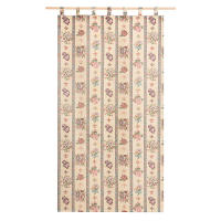 Lanovenanube - Cortina alpujarreña con trabillas FLORES Nº44 de 140x260 cm, Cortina de puerta exterior - details 1