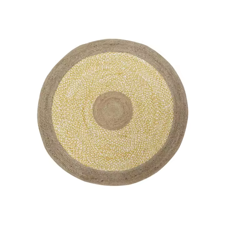 ALFOMBRA ALGODON JUTE 200X200X1 2300 GSM NATURAL TX195672 - 1