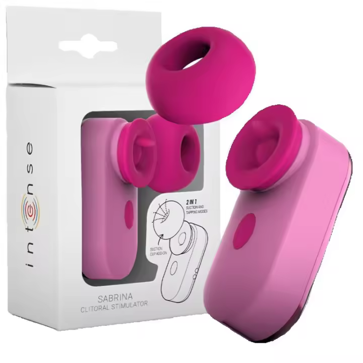 Estimulador de Clítoris Rosa S SABRINA by INTENSE - 1