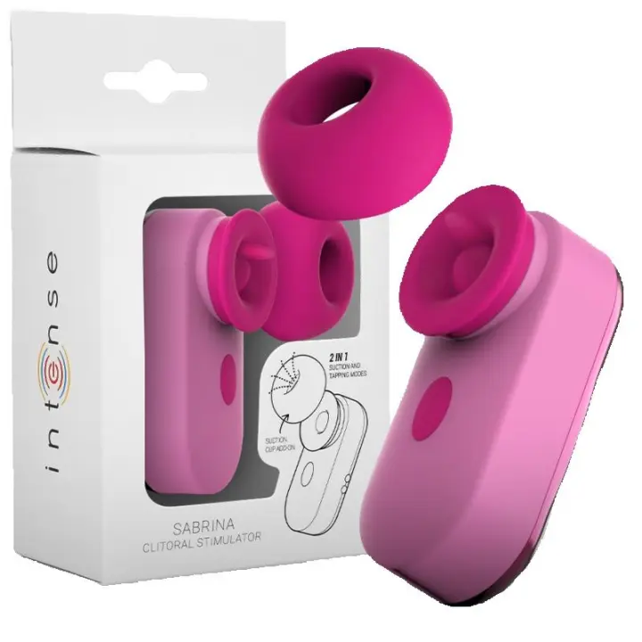 Estimulador de Clítoris Rosa S SABRINA by INTENSE - 1