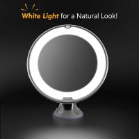 Espejo de maquillaje con aumento de 10x con iluminación, rotación de 360 ° y lechón Fuerte, iluminación LED portátil - details 1