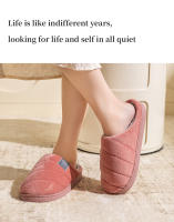 Zapatillas De Casa Para Hombre Antideslizantes Y Calientes Con Pelo Fluffy Suela Resistente Al Desgaste Uso Interior Otoño E Invierno - details 8