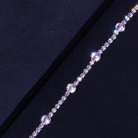 Pulsera De Tiras De Cristal Bohemio En Forma Redonda Para Mujer Cadena De Pies Para Playa Moda 2024 Accesorios De Regalo - details 4