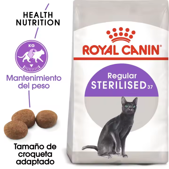 Royal Canin Feline Sterilised 37 10 Kg - Pienso para gatos esterilizados. - 1
