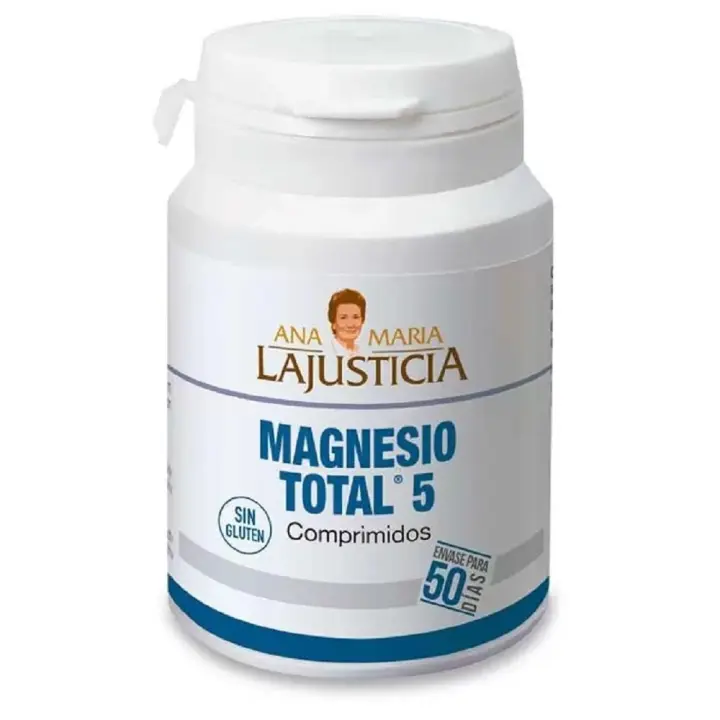 Suplemento Alimenticio de Magnesio Total 5 Ventas, Ana Maria la Justicia, Bienestar para Huesos y Articulaciones - 1