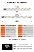 Panel De Luz LED 220V Piezas De Repuesto Para Lámpara Cuadrada Y Pared Luz De Techo Con Lente Y Tablero Fuente De Energía AC Ahorro De Energía Dimmable - details 1