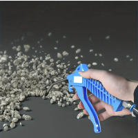Pistola De Desbaste Pneumática Herramienta De Hardware Con Boquillas Extensas Y Bomba De Aire Alta Presión Para Eliminación De Polvo Y Soot - details 1