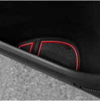 Alfombrilla Antideslizante Para Interior De Coche Puerta Ranura Vaso Accesorios Para Toyota RAV4 XA50 2019-2023 Silica Gel - details 14