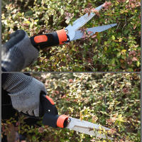 Tijeras De Jardín Con Cabeza Cortante Rotativa De 360 Grados Para Cortar Hierba Y Borde Acero Inoxidable Resistentes Al Desgaste - details 2